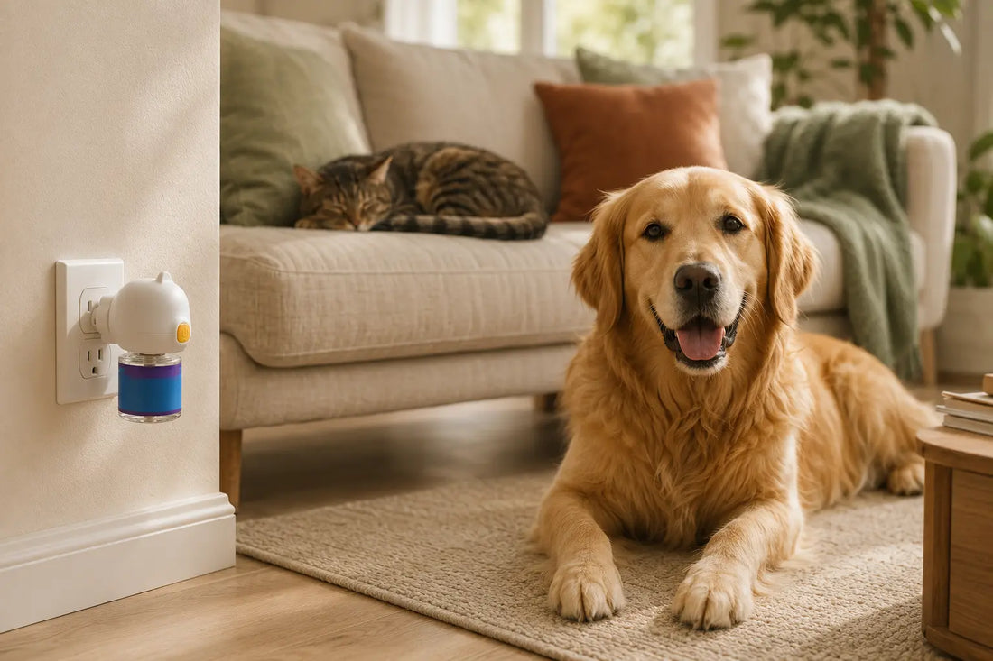 Is a Calming Diffuser Safe? Around Cats, Kids and Other Pets