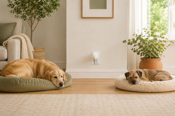 Using a Calming Diffuser in a Multi-Dog Household