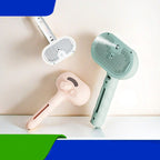 3-in-1 pet grooming brush with interchangeable heads