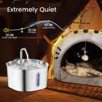 Stainless Steel Cat Water Fountain