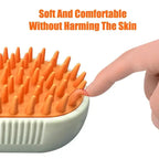 2-in-1 Steam Grooming & Massage Brush