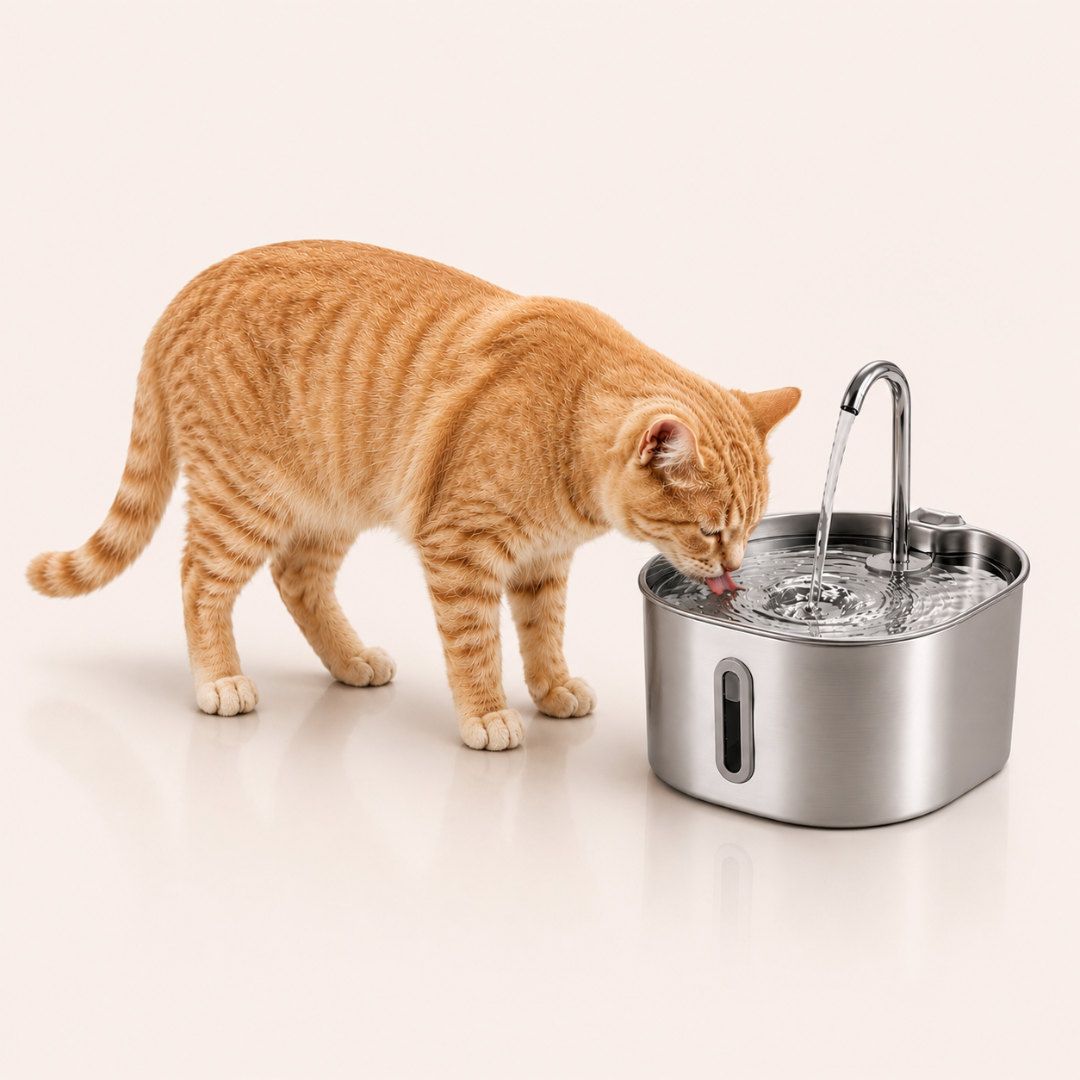 Stainless Steel Cat Water Fountain
