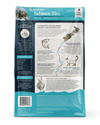 Addiction Salmon Bleu fish-first dry cat food with chicken fat as its only poultry ingredient