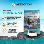 Addiction Salmon Bleu dry cat food trial pack: 12 sample packs of 60 g each, 720 g in total