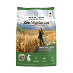 Addiction Zen Vegetarian dry dog food, 4 lb (1.8 kg) size, made without meat or potatoes