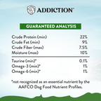 Addiction Zen Vegetarian dog food for all life stages, including large-breed puppies