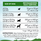 Addiction Zen Vegetarian kibble with oats, soybean meal, rice and peas as the first ingredients