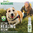 Adore Pet Wound Care forms a breathable oil barrier that helps discourage licking