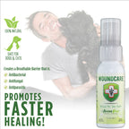 Adore Pet Wound Care with apricot kernel, red raspberry seed and cranberry seed oils