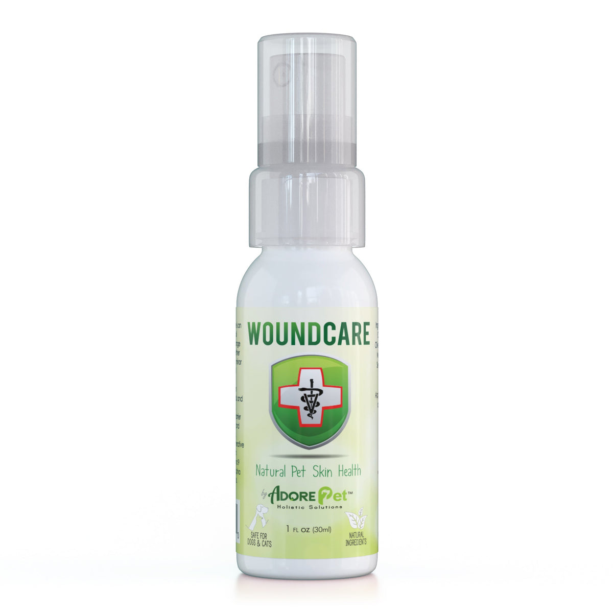 Adore Pet Wound Care, a 1 oz plant-based topical oil for minor scratches on dogs and cats