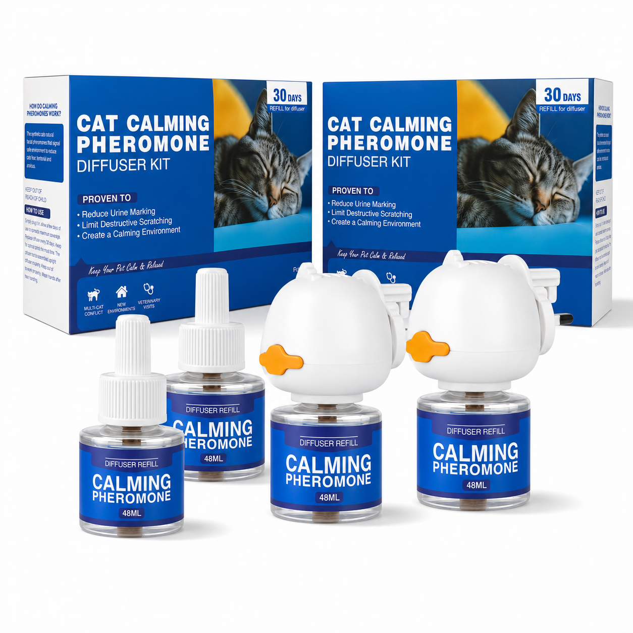 Cat Calming Diffuser Kit