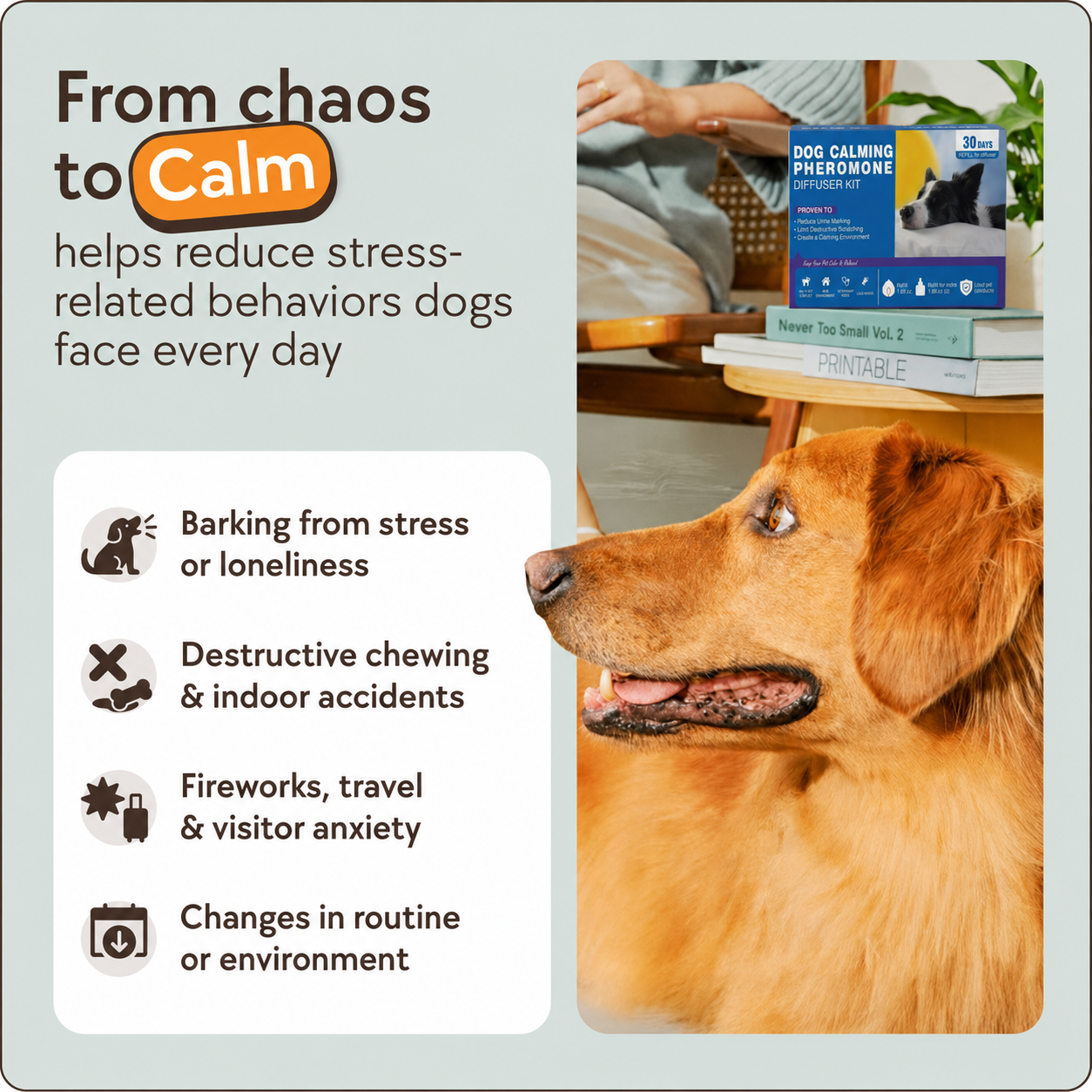 Dog Calming Diffuser Kit