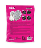 Pink-granule Calitti Crystals cat litter, unscented silica crystals that absorb moisture fast