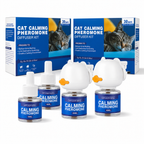 Calming diffuser for cats who hide, scratch, or spray