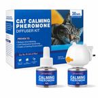 Cat calming plug-in pheromone diffuser kit