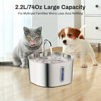 Stainless Steel Cat Water Fountain