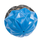 Geometric Country Living dog ball, Large size, that squeaks when squeezed or chewed