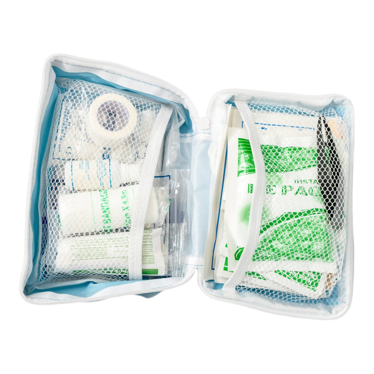 Country Living pet first aid kit with organized compartments that keep supplies easy to find