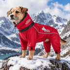 Dog Helios Weather-King jacket with hook-and-loop adjustable sleeves that keep out cold air