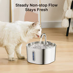 Stainless Steel Cat Water Fountain