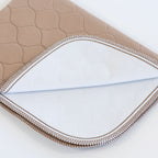 EZwhelp brown laminated whelping pad with rounded corners that lie well against box walls