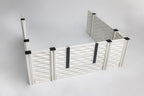 EZwhelp EZclassic 48x48 Add-On Room with front door panels, two 28 inch and six 10 inch side panels