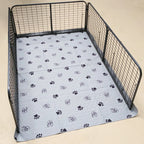 EZwhelp grommet floor pad with fastening grommets spaced around the edge