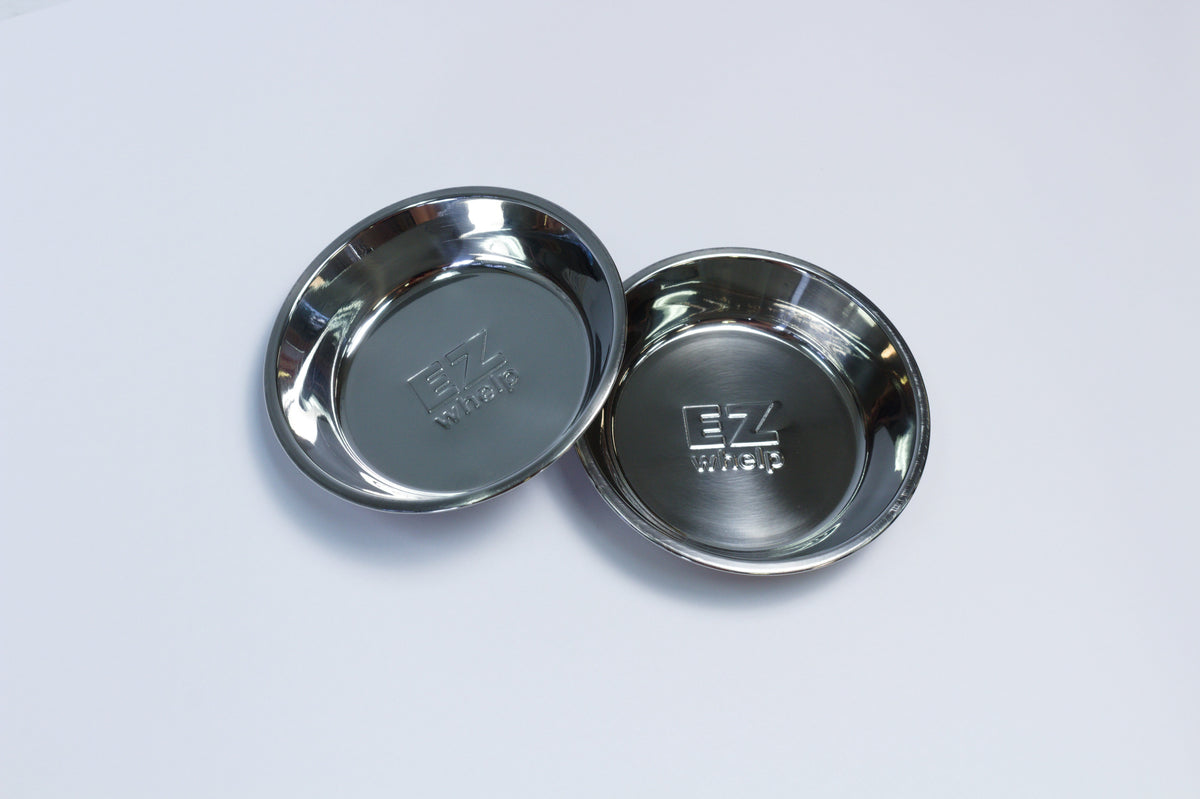 Tall EZclassic whelping box panel from EZwhelp that keeps puppy water and food off the floor
