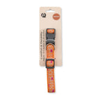 Playful giraffe animal-print nylon collar for dogs, a light 0.16 lb collar for every day