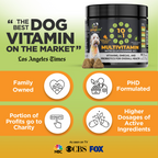 Googipet 10-in-1 Multivitamin peanut butter pumpkin soft chews with vitamins A, C, D3 and E