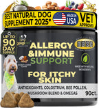 Googipet Allergy & Immune Support Chews for dogs in coconut & carob flavor, 90 soft chews