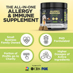 Googipet coconut & carob immune chews with turmeric and vitamin E for dogs of all sizes
