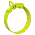 Chartreuse Hoss Straps Field Collar, quick to put on and take off between field sessions
