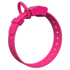 Pink Hoss Straps Field Collar, a waterproof everyday dog collar with a 1 1/16 inch strap