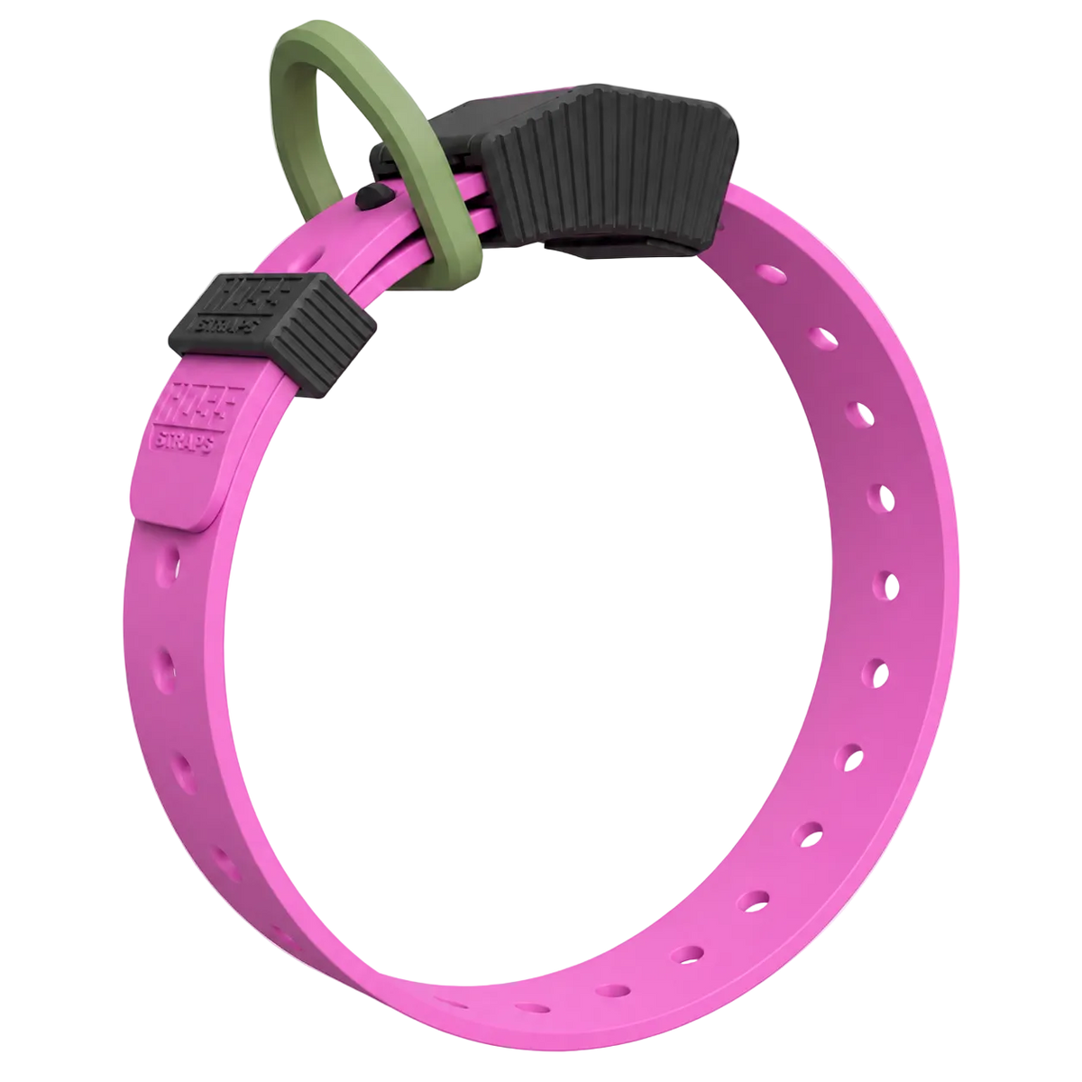 The Barney colorway of the Hoss Straps Field Collar, a no-stretch waterproof dog collar