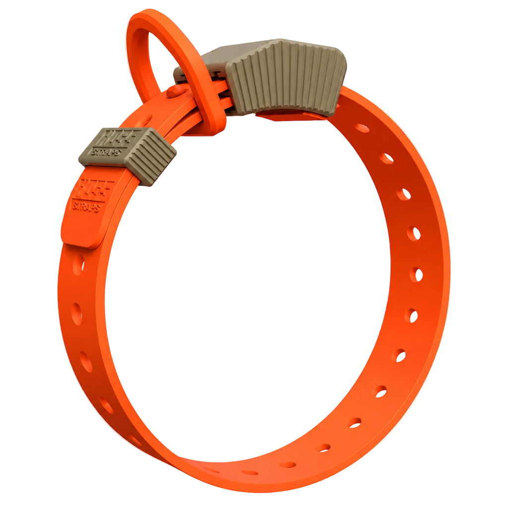 Upland color Hoss Straps Field Collar, waterproof and adjustable to fit necks up to 22 inches