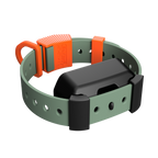Coastal colorway Hoss Straps training collar with the Garmin adapter for PT10 and PT6 units