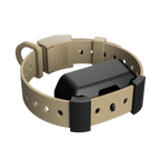 Desert Tan Hoss Straps training collar with the adapter kit for Garmin Pro 70 units