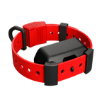 Red Hoss Straps Training Collar Setup for running a Garmin unit on a weatherproof strap