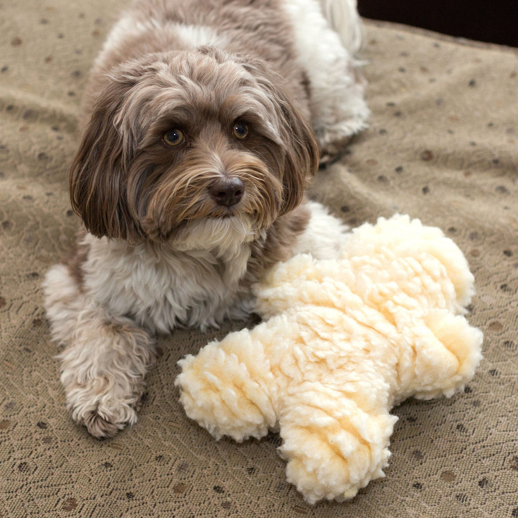 HuggleHounds HuggleFleece Man, a soft man-shaped plush toy for toting, play and cuddling
