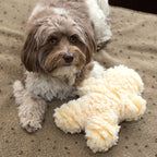 HuggleHounds HuggleFleece Man, a soft man-shaped plush toy for toting, play and cuddling