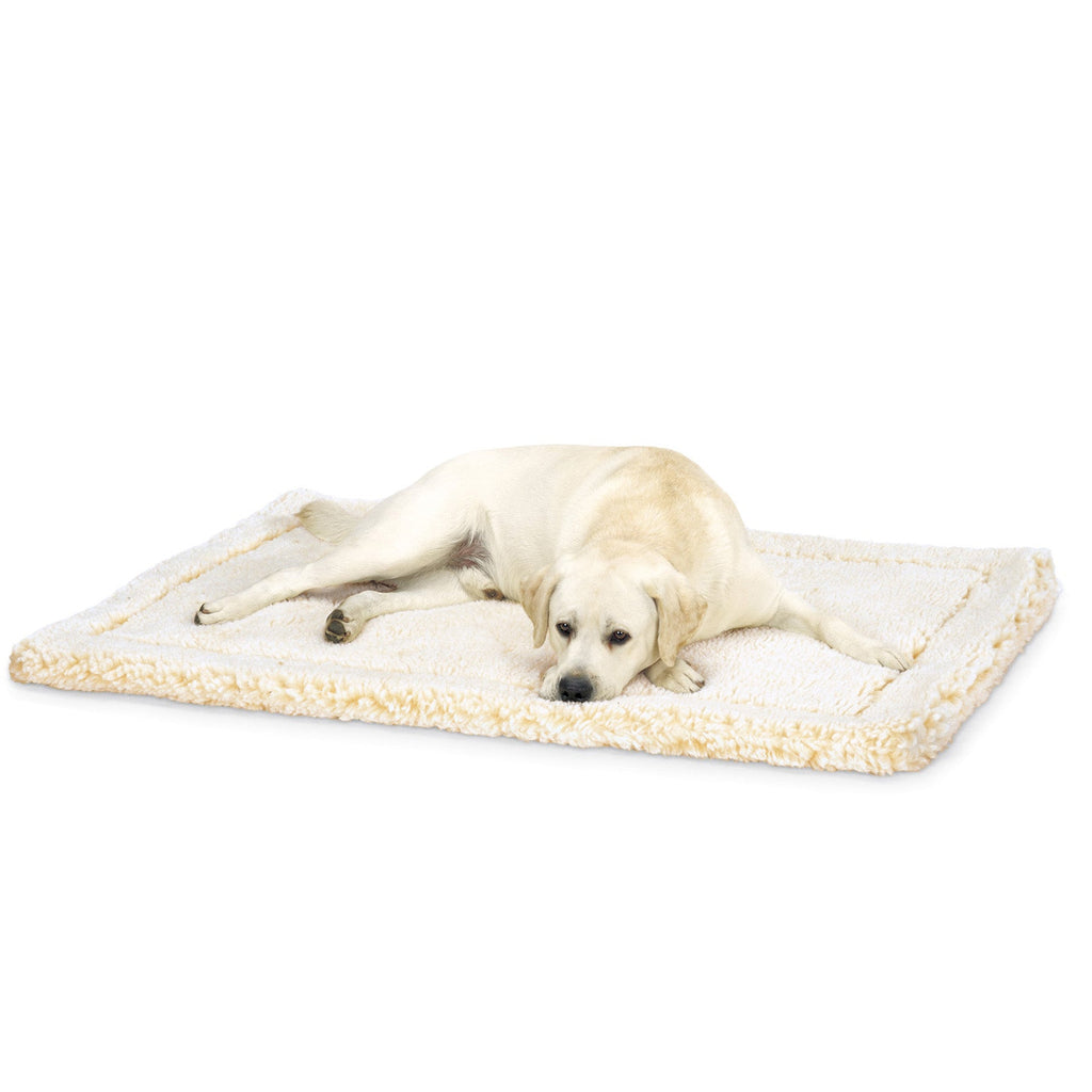 HuggleFleece Mat by HuggleHounds, a flat fleece bed for dogs and cats to stretch out on
