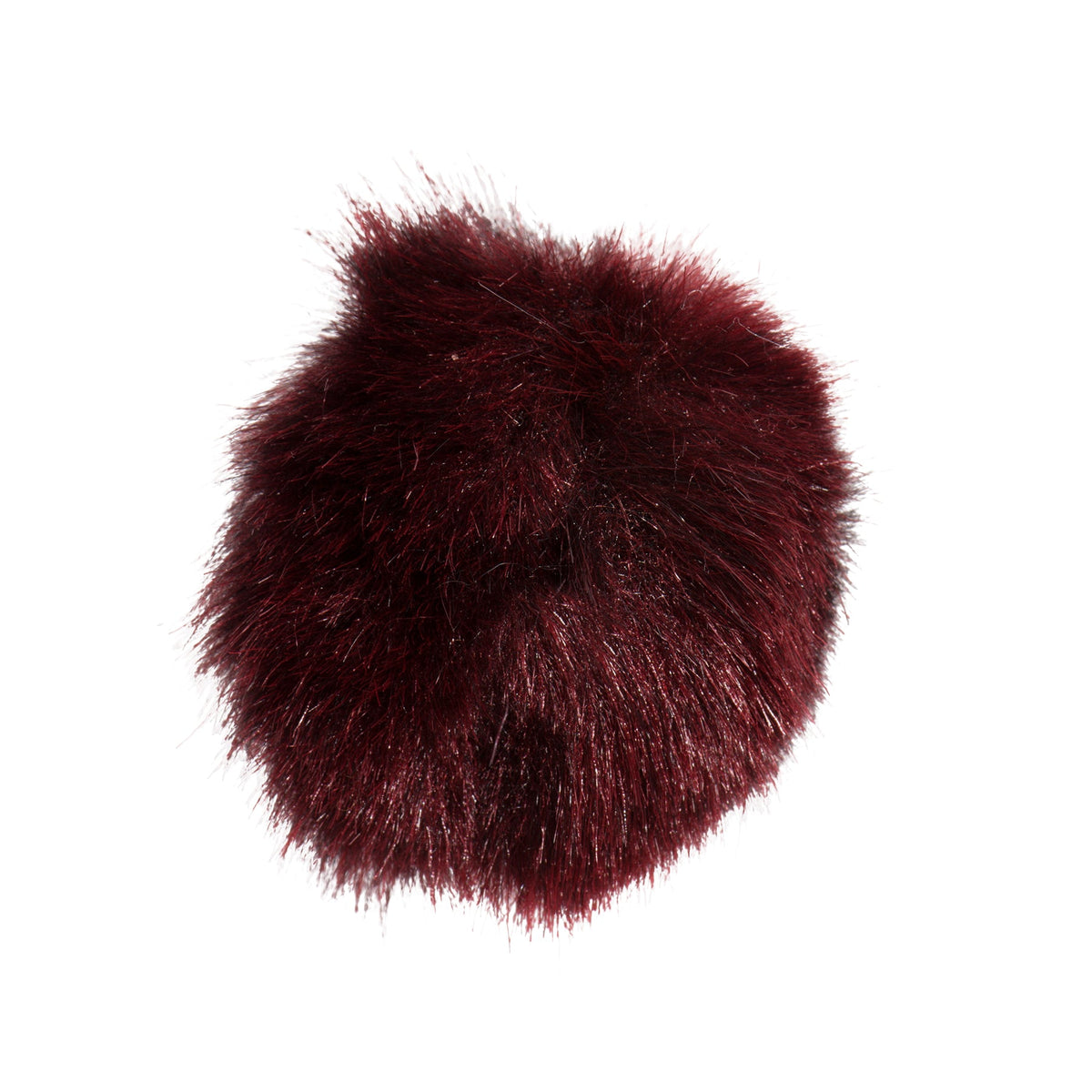 HuggleKats Fur Ballie, a lightweight faux fur cat toy ball packed with catnip
