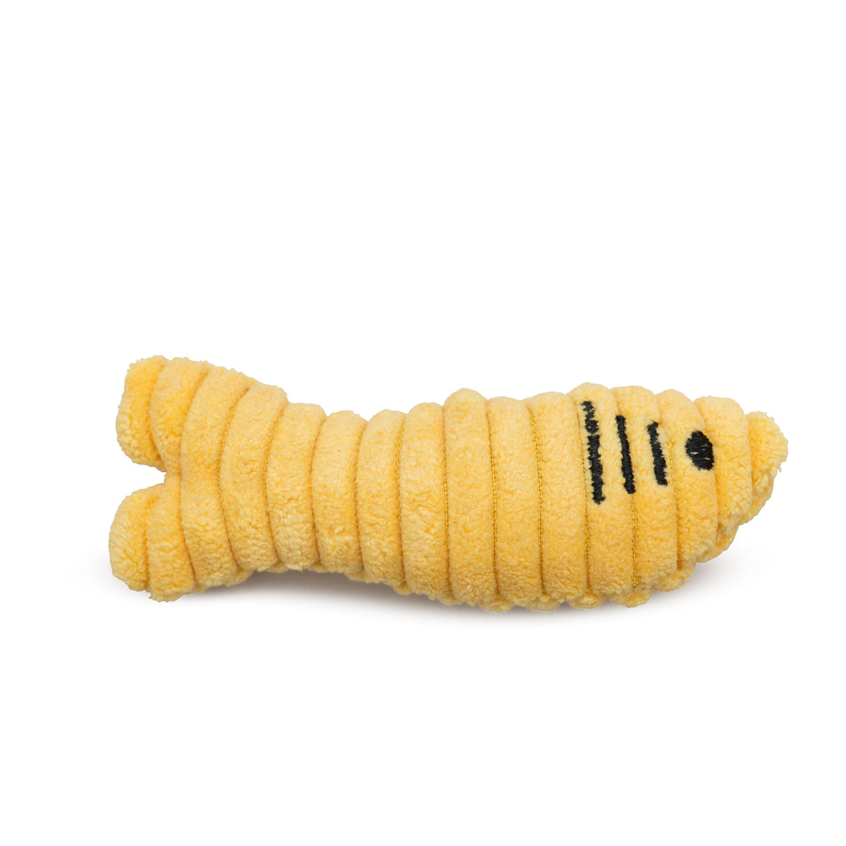 Catnip-filled HuggleKats Sardinie fish toy from HuggleHounds with a crinkle texture