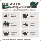 Petstone dog calming diffuser kit with plug-in diffuser and refill, view 3
