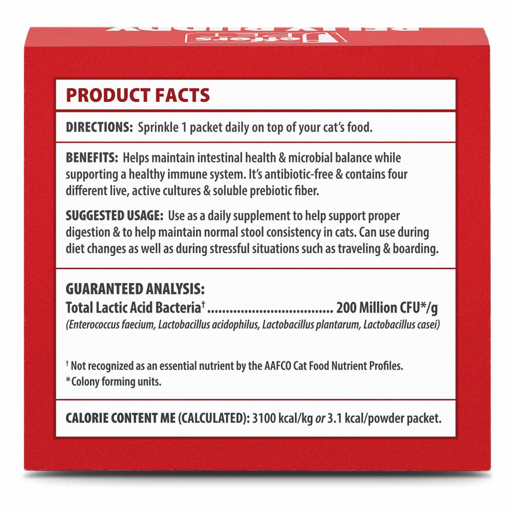 Chicken liver Belly Buddy cat probiotic from Jeffers, with no GMOs or artificial colors