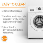 K&H Thermo-Pet Mat in sage with dual thermostats and a 5.5-foot cord