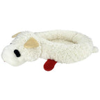 Single Multipet Lamb Chop 27 inch dog bed with a removable foam core and a non-skid bottom