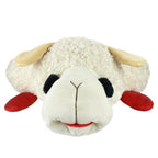 Lamb Chop plush bolster dog bed by Multipet, 27 inches long, for small and medium dogs