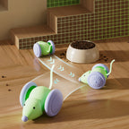 Light-up tail mouse toy for cats that love to chase, swat and pounce on targets